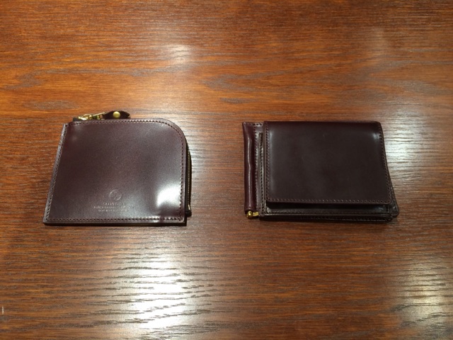 MONEY CLIP WITH COIN POCKET(コードバンxブライドル)