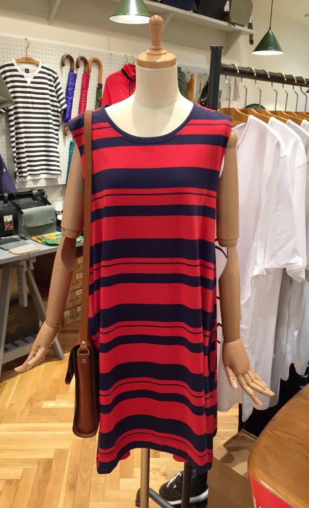 Roman Midi COLOR : NAVY / RED