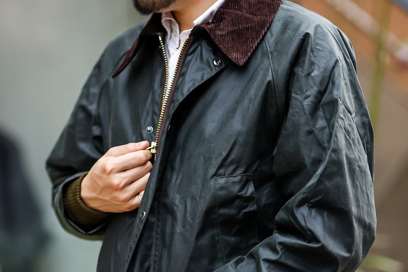 Barbour BEDALE SL ワックスドコットン-