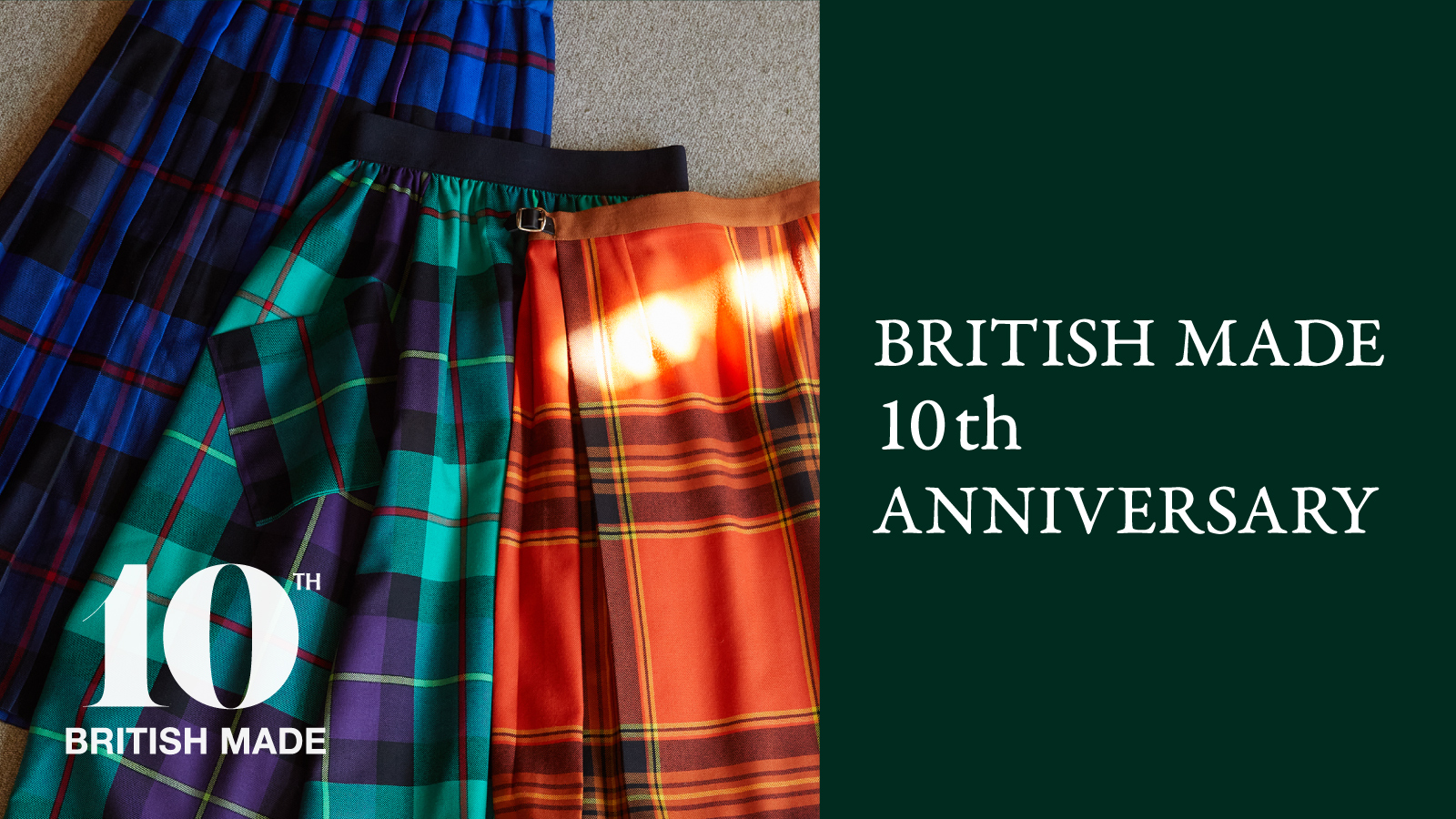 BRITISH MADE 10th Anniversary | ブリティッシュメイド公式サイト