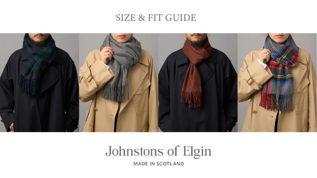 10044PMZ◎Johnstons of Elgin ジョンストンズ カシミヤ 大判 ストール 浅い 赤/レッド系 チェック◎中古