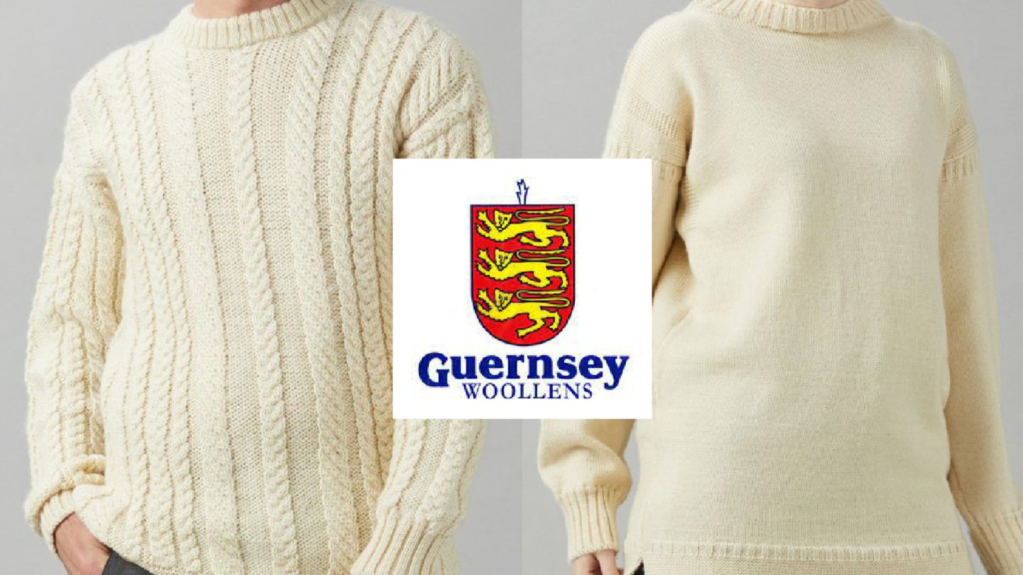 ガンジーセーター Guernsey Woollens 2024AW