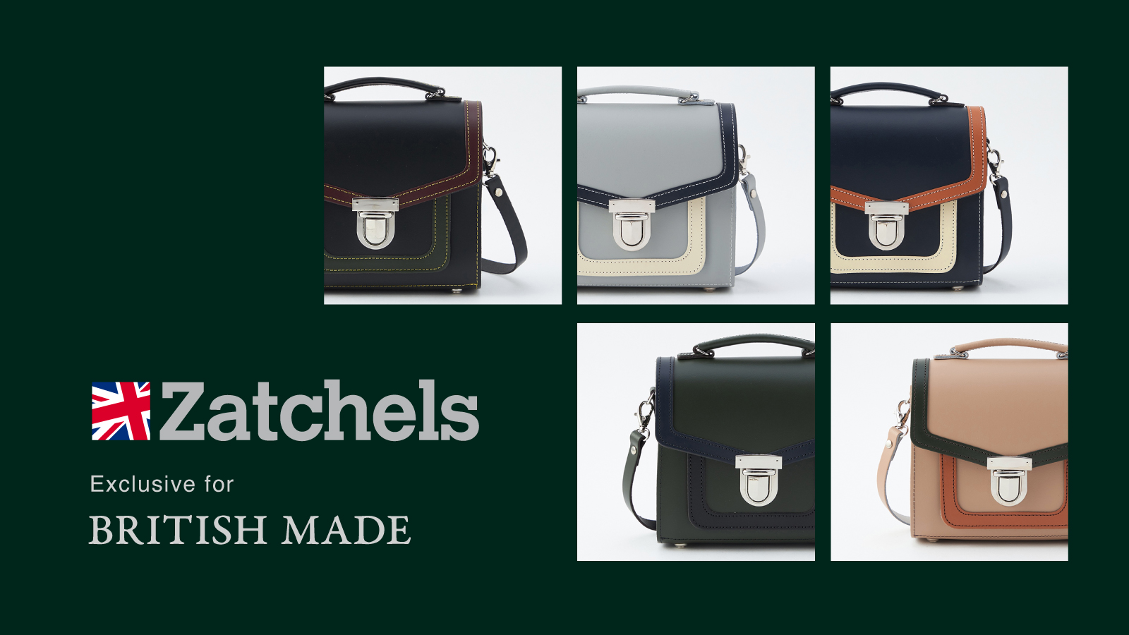 BRITISH MADE ブリティッシュメイド zatchels ザッチェルズ 別注ザッチェルズ